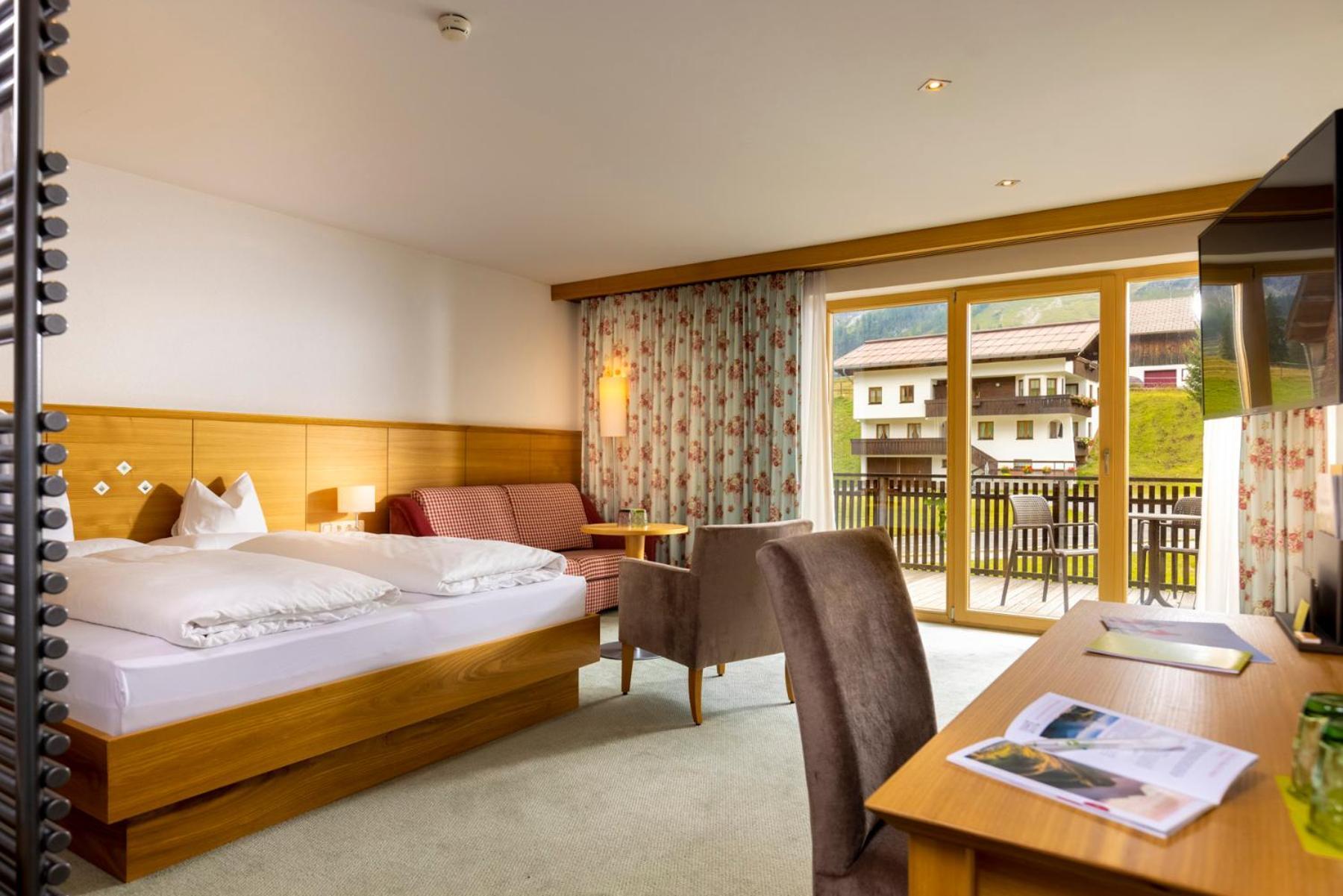 Hotel Walserberg Warth  Pokój zdjęcie